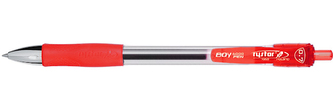 Długopis Boy Pen 6000 0.7mm czerw., Rystor