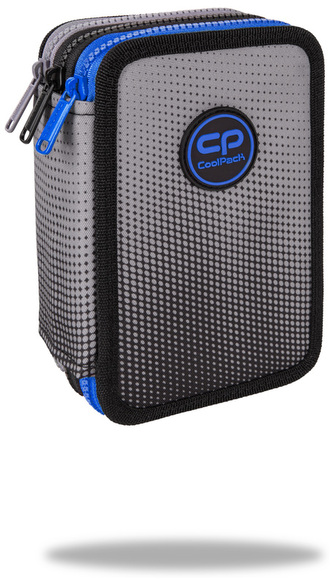 Piórnik potrójny z wyposażeniem Jumper 3 Gradient Grey CoolPack, Patio