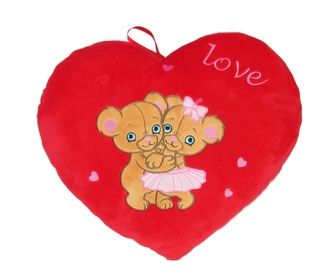 PLYŠOVÉ SRDCE - 30 cm