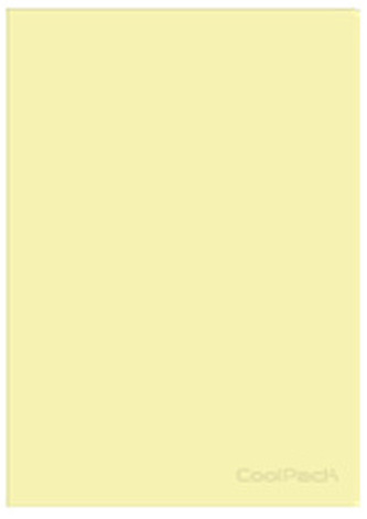 Zeszyt A4 60 k. kratka PP Pastel Powder Yellow Coolpack, Patio