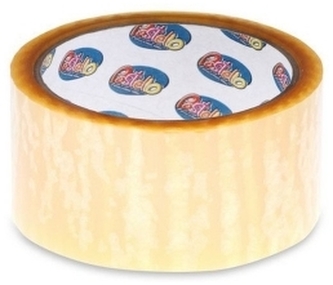 Taśma pakowa kauczukowa 48/60 przezroczysta Cicha, Pastello