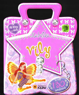 Kabelka pro víly - Úkoly a hry + 130 samolepek