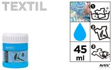 Farba do tkanin 45ml błękitna niebo Artix PP651-19, Main Paper