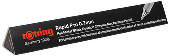 Ołówek automatyczny Rapid Pro srebrny 0.7 mm, Rotring