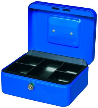 Kasetka metalowa 250x180x90mm K-250BL nieb. L, Titanum