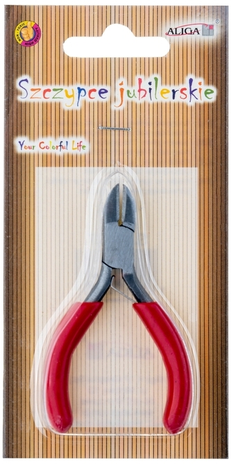 Szczypce jubilerskie SJ-8397 wys. 7,5cm, szer. 4,8cm, Aliga