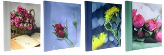 Album samoprzylepny spirala, 22,5x28, 30 kart, DRS30 ROSES, Gedeon