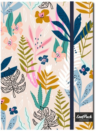 Brulion A5 z gumką Snork CoolPack, Patio