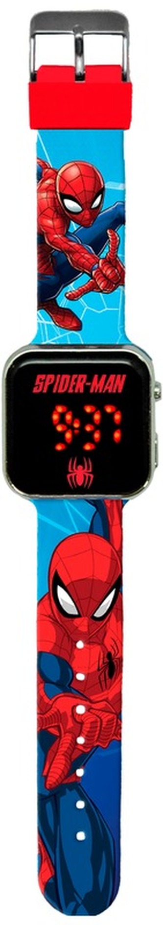 Zegarek LED z kalendarzem Spiderman SPD4987, Kids