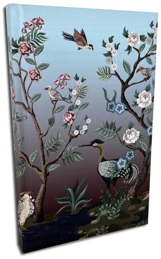 Notes A5 Soft Touch w kratkę Botanique Zachód, Bee-Bee