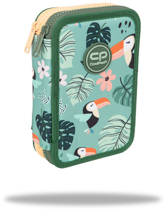 Piórnik podwójny z wyposażeniem Jumper 2 Toucans CoolPack, Patio