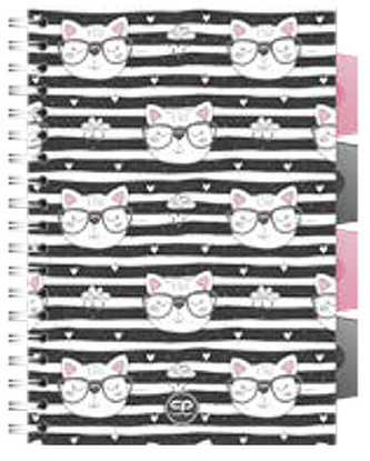 Kołonotes A5 PP Catnip CoolPack, Patio