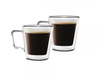 Vialli Design Hrnek, dvoustěnné sklo, 250 ml, 2 ks_DIVA 25875