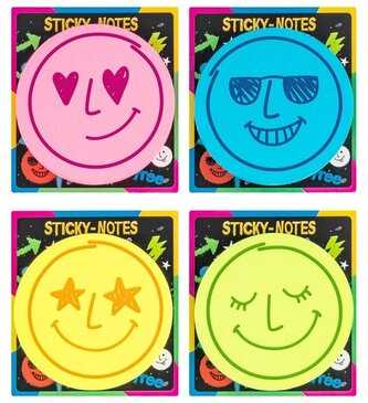 Karteczki samoprzylepne 100 sztuk CHILL & SMILE, Trendhaus