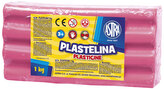 Plastelina różowa-jasna 1 kg 303111007, Astra