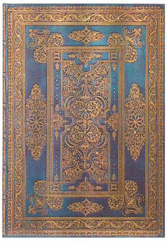 Notes Luxe Design Blue Luxe Grande gładki, Paperblanks