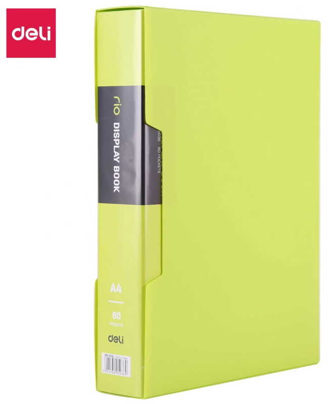 Album ofertowy A4 80 koszulek Rio zielony, Deli