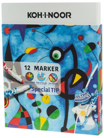 Markery Special Tip 12 kol., Koh-I-Noor