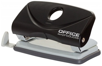 Dziurkacz dziurkuje do 10 kartek, plastik, czarny, Office Products