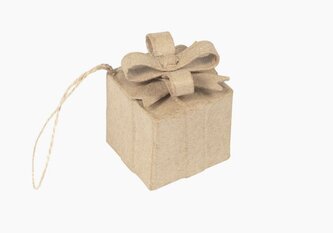 Prezent do zawieszania 4 x 5,5 x 4 cm. NO060 C, Decopatch