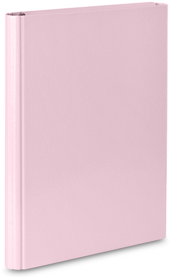 Teczka na rzep skrz.A4 pastelowy róż FCK, VauPe