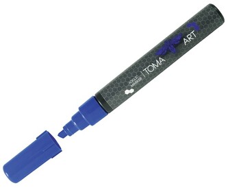 Marker akrylowy niebieski, Toma