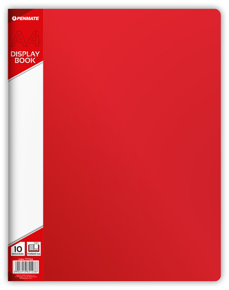 Album ofertowy A4 10 koszulek czerwony, Penmate