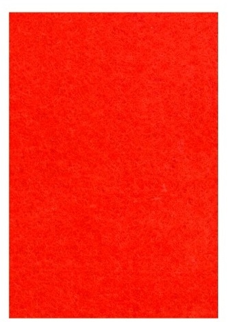 Filc A4 kolor czerwony op. 10 ark.WKF-082-0444, Aliga