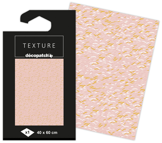 Papier do decoupage teksturowany 40 x 60 cm TD803 C, Decopatch