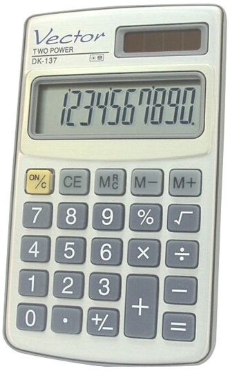 Kalkulator DK-137 Vector