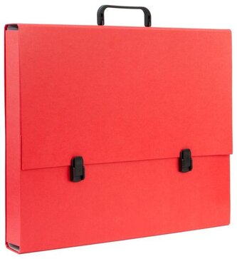 Teczka z rączką A3 czerw.szkol.Tadeo