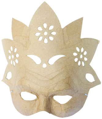 Maska kwiat 23 x 22 x 9 cm  AC782 C, Decopatch