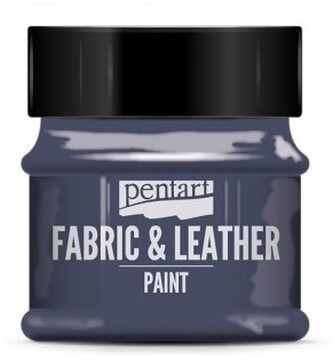 Farba do tkanin i skór 50ml jeans, Pentart