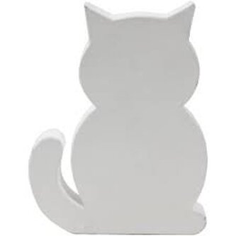 Sylwetka kota 20,5 cm AC447, Decopatch