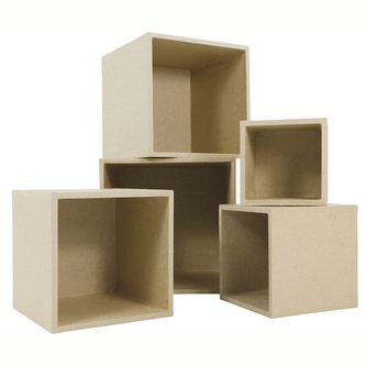 Ramki sześcienne 9/ 11/ 13/ 15/ 18 cm 5 szt. CD019 O, Decopatch