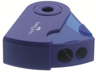 Temperówka podwójna z pojemn. , Faber-Castell