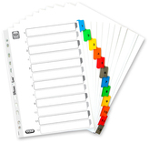 Przekładki A4 1-12 Mylar, Elba