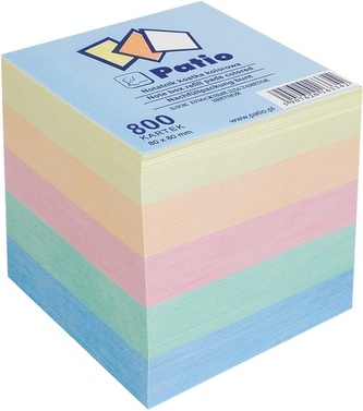 Bloczek kostka 80 x 80 nie klejona kolorowa, Patio