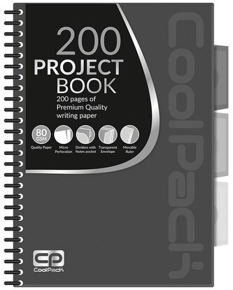 Kołonotes A5 grey CoolPack, Patio