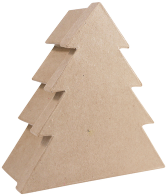 Pudełko w kształcie choinki 18 x 20 x 8 cm BT058 C, Decopatch