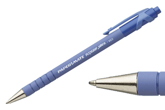 Długopis Flexgrip Ultra pstryk. Med. nieb., Paper Mate