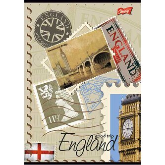 Brulion A4 96 k. kratka op.półtw. lamin, Unipap