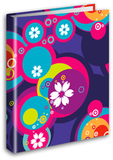 Segregator A5 2R różne wzory Bąbelki T013, Penmate