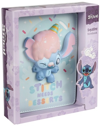 Notes B6 100 k. Squishy 3D Disney Fashion Stitch wzór 2, Patio