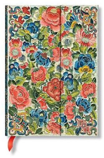 Skorowidz Peking Opera Embroidery Pear Garden Midi, Paperblanks