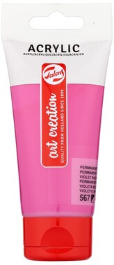Farba akrylowa nr 567 permanent red violet 75ml, ArtCreation