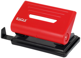 Dziurkacz 837 S czerwony 10 kartek, Eagle