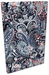 Notes A5 Soft Touch w kratkę Paisley Ornament, Bee-Bee