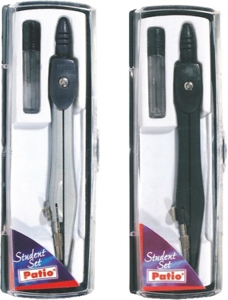 Cyrkiel metowy w etui + grafit Student Set, Patio