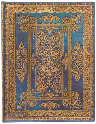 Notes Luxe Design Blue Luxe Ultra w linię, Paperblanks